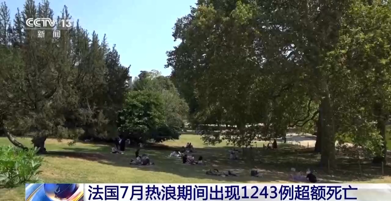 视频丨法国7月热浪期间出现1243例超额死亡