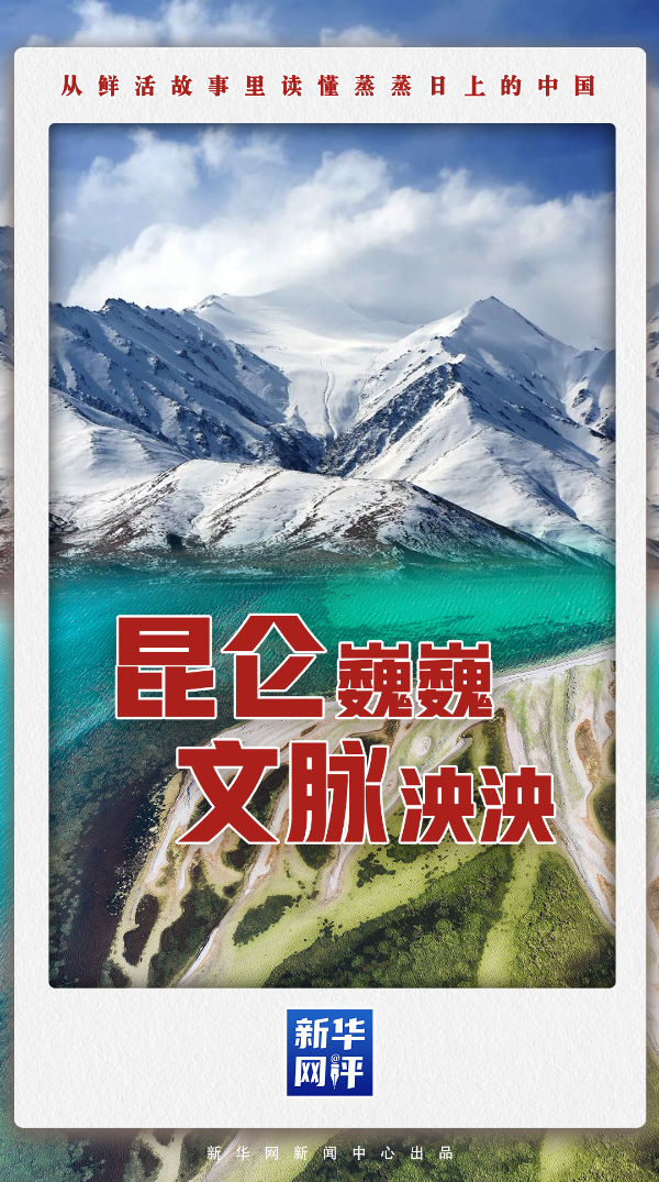 新华网评·蒸蒸日上的中国｜昆仑巍巍，文脉泱泱