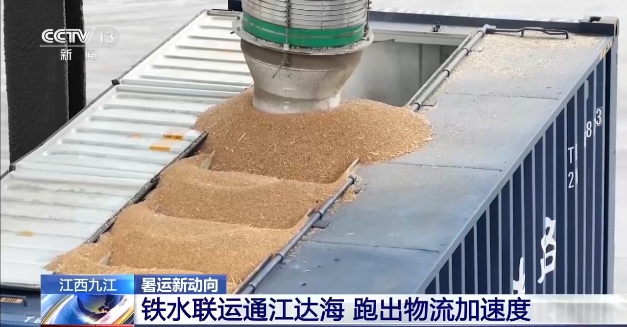 视频丨“一单到底”+数据联通 多式联运跑出物流加速度