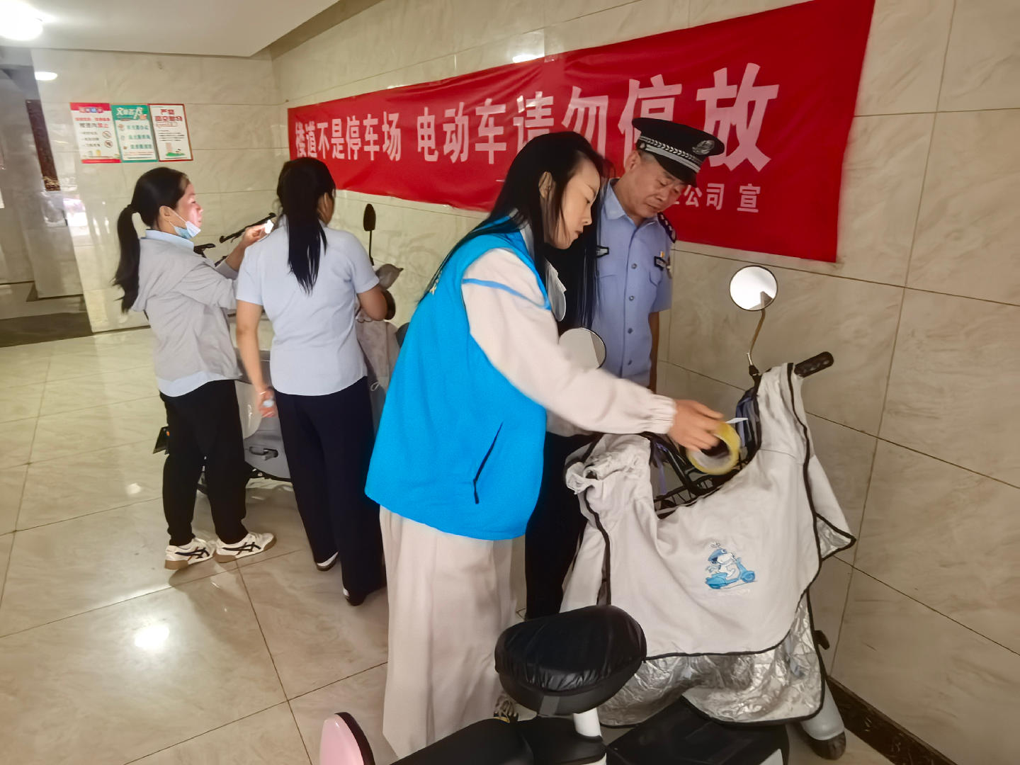 社警联动除隐患  守护“家门口的安全”