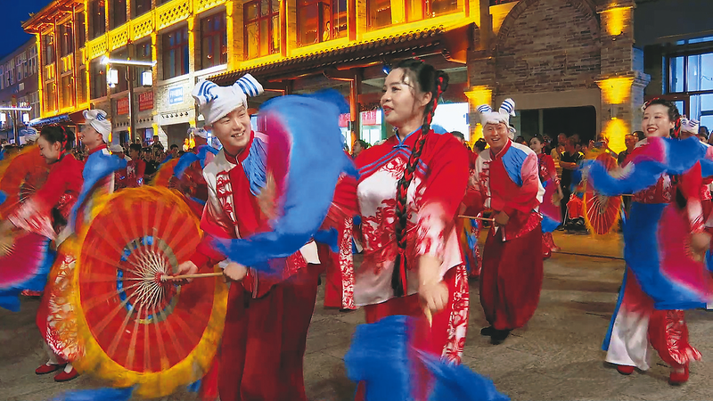 子长老城文旅惠民 周末经济持续升温
