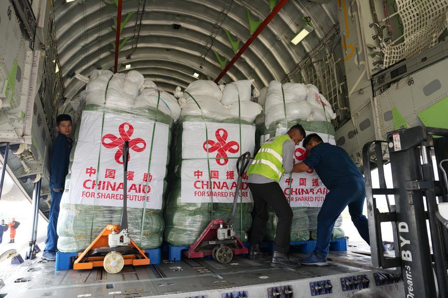 China dispatches supplies, rescuers to render aid