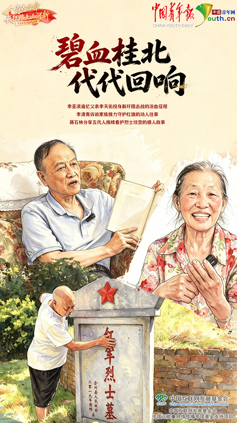 【青春华章·长征路上山河新】长征精神代代相传