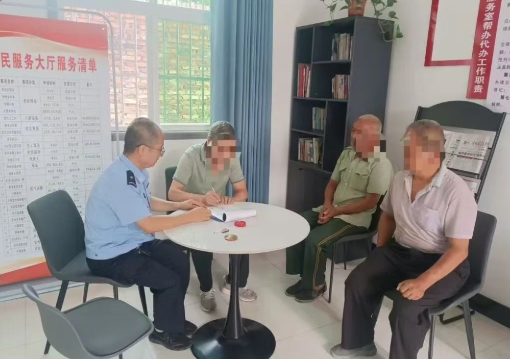 永寿公安：误耕青苗引纠纷 联动调解护邻里