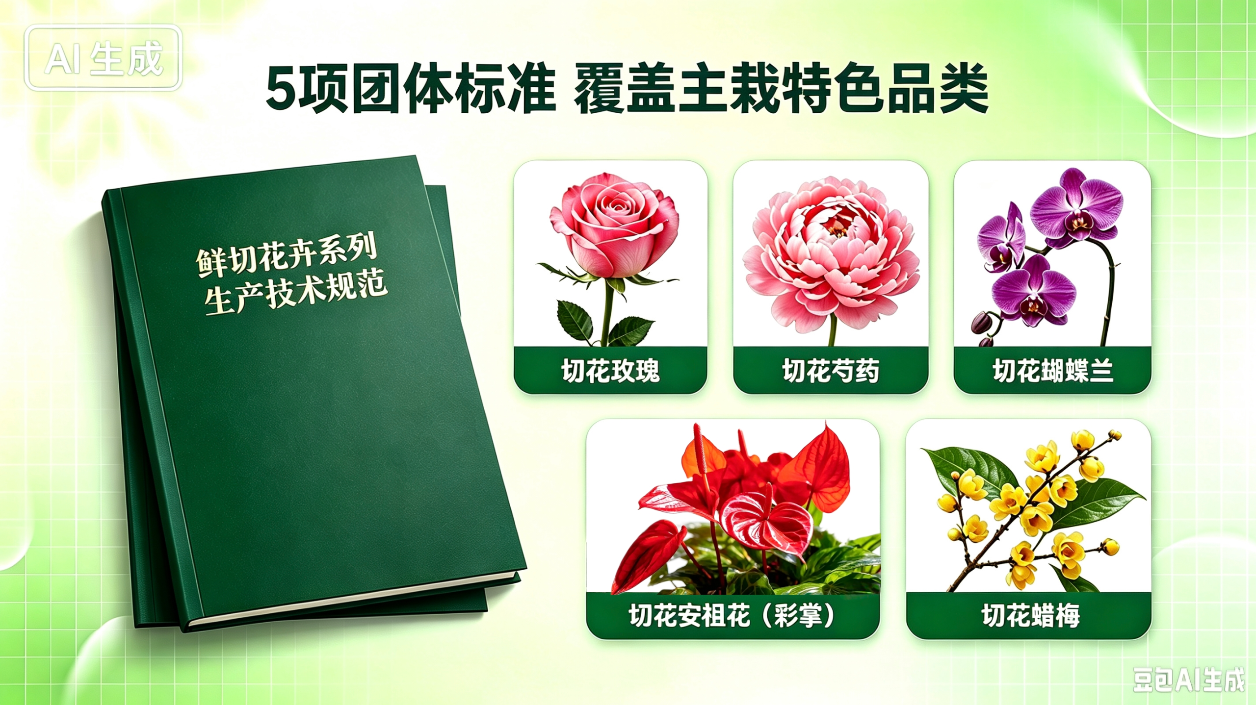 陕西首套鲜切花系列团体标准正式发布 五大品类全流程规范为“花样经济”立标尺