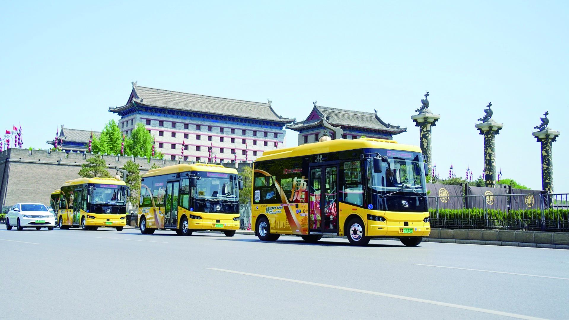 西安公交新开“大唐不夜城旅游环线”