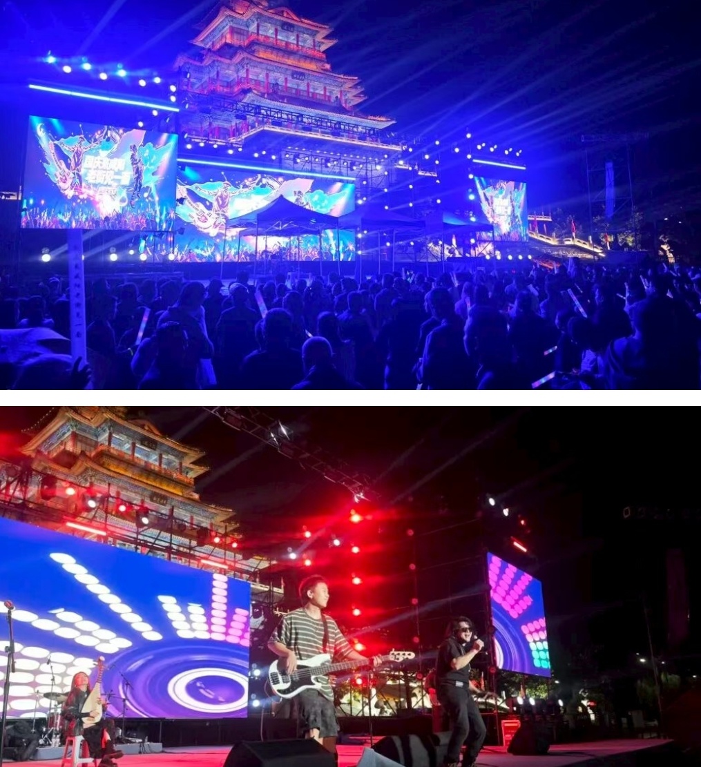 古韵融新潮 夜色焕新颜！渭城区国庆夜场演艺点燃老街烟火气
