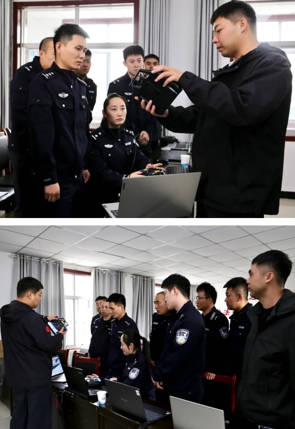 彬州市公安局开展警用无人机飞手专项取证培训